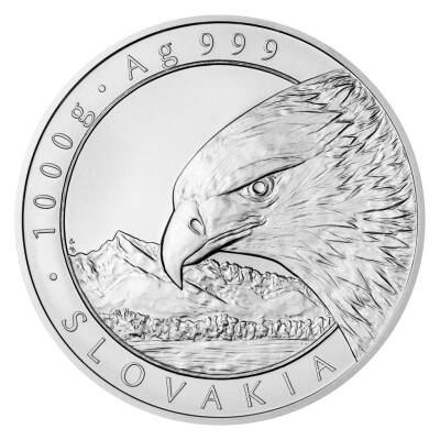 1 Kilogram Eagle 2022 Gümüş Sikke Coin (999.0) - 1