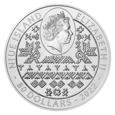 1 Kilogram Eagle 2022 Gümüş Sikke Coin (999.0) - 2