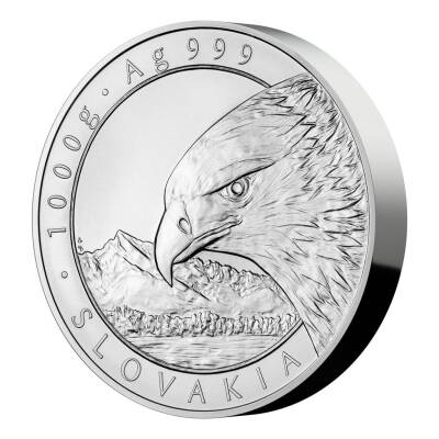 1 Kilogram Eagle 2022 Gümüş Sikke Coin (999.0) - 4
