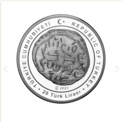 1. Mehmet Çelebi 2021 1 Ounce 31.10 Gram Silver Coin (925) - 2
