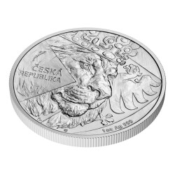 1 Ons Czech Lion 2024 Gümüş Sikke Coin (999.0) - 3