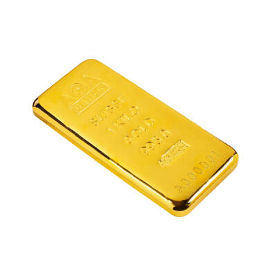 AgaBullion 1 Kilogram 24 Ayar Altın (995) Külçe Altın - 2