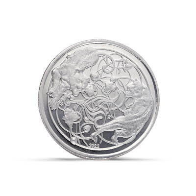  AgaKulche 1 Ons 31.10 Gram Gümüş Sikke Coin 999.9 - 3