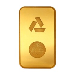  AgaKulche 1 Ounce 31.10 Gram Gold (999.9) 24K Gold Bar - Unpackaged - 2