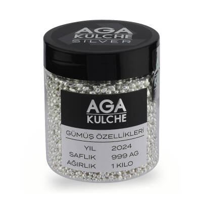 AgaKulche 1000 Gram (999.0) Granül Gümüş - 1