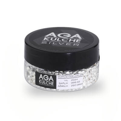AgaKulche 250 Grams Silver Granule (999.0) - 1