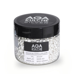 AgaKulche 500 Gram (999.0) Granül Gümüş - 1
