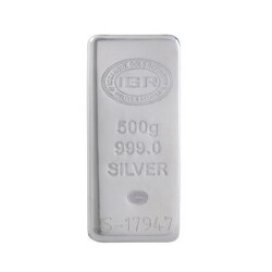  İAR 500 Gram Külçe Gümüş 999.0 Saflıkta - 1