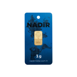  Nadir 1 Gram (995) 24K Gold Bar - 1