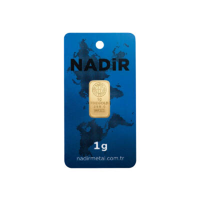  Nadir 1 Gram (995) 24K Gold Bar - 1