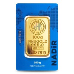  Nadir 100 Grams (995) 24K Gold Bar - 1