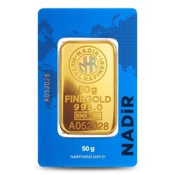  Nadir 50 Grams (995) 24K Gold Bar - 1