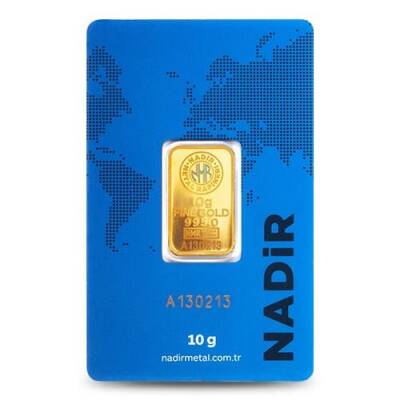  Nadir 10 Grams (995) 24K Gold Bar - 1