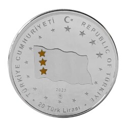 Ak Hun 1 Ons 31.10 Gram Gümüş Sikke Coin (925) - 2