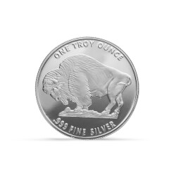 American Buffalo 1 Ons Silver Coin (999.0) - 1