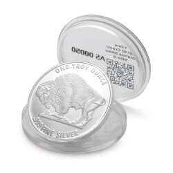 American Buffalo 1 Ons Silver Coin (999.0) - 2