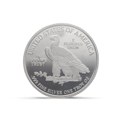 American Eagle 1 Ons Gümüş Sikke Coin (999.0) - 1