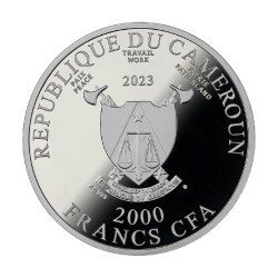 Anubis 2023 2 Ons 62.20 Gram Gümüş Sikke Coin (999) - 3