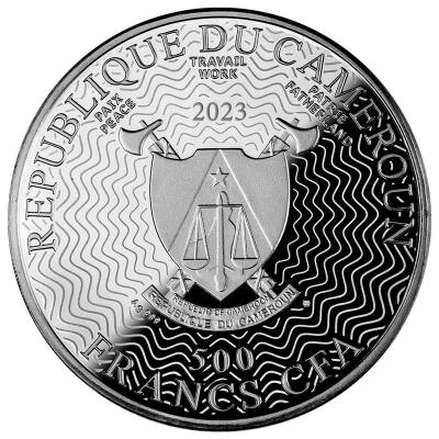 Biedronka Lucky Charms Ladybug Case 500 CFA Gümüş Sikke Coin (999.0) - 3