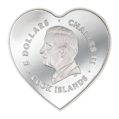  Brilliant Love Roses 2024 20 Gram Silver Coin (999.9) - 2