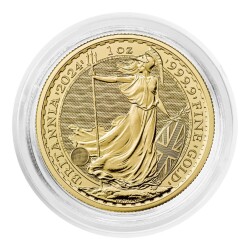 Britannia King Charles III (2024) 1 Ons Altın Sikke Coin (999.9) - 3