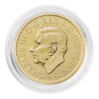 Britannia King Charles III (2024) 1 Ons Altın Sikke Coin (999.9) - 4