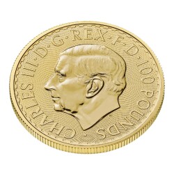 Britannia King Charles III (2024) 1 Ons Altın Sikke Coin (999.9) - 6