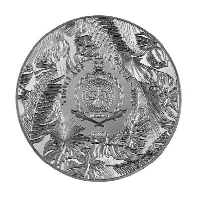 Chameleon 2023 2 Ounce 62.20 Gram Silver Coin (999) - 3