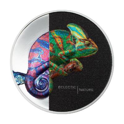 Chameleon Eclectic Nature 2023 1 Ounce 31.10 Gram Silver Coin (999.9) - 2