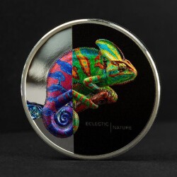  Chameleon Eclectic Nature 2023 1 Ounce 31.10 Gram Silver Coin (999.9) - 4