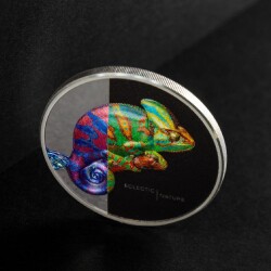  Chameleon Eclectic Nature 2023 1 Ounce 31.10 Gram Silver Coin (999.9) - 5