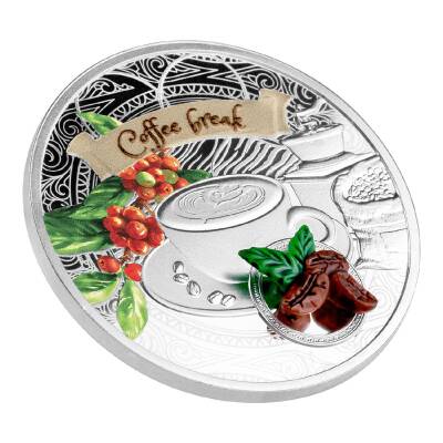 Coffee Break 17,5 Gram Gümüş Sikke Coin (999.0) - 3