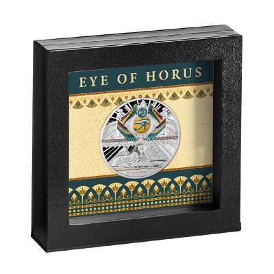 Eye Of Horus 2022 1 Ons 31.10 Gram Gümüş Sikke Coin (999) - 4