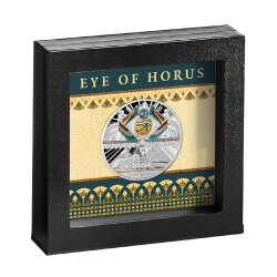 Eye Of Horus 2022 1 Ounce 31.10 Gram Silver Coin (999) - 4