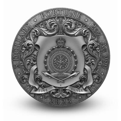 Fortuna 2 Ons 62.20 Gram Gümüş Sikke Coin (999) - 2