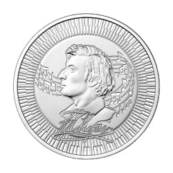 Fryderyk Chopin 2024 1 Ons 31.10 Gram Gümüş Sikke Coin (999.9) - 1