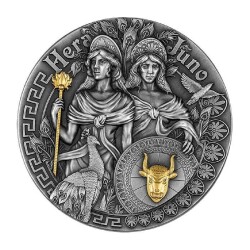 Hera Juna 2 Ons 62.20 Gram Gümüş Sikke Coin (999) - 1