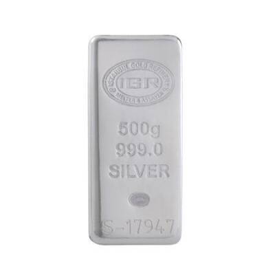 İAR 500 Gram Certified Silver Bar (999.0) - 1