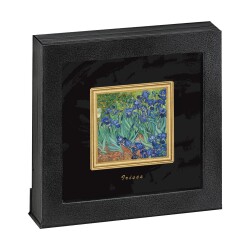 Irises Vincent Van Gogh 170. Anniversary 2023 2 Ons 62.20 Gram Gümüş Sikke Coin (999) - 1