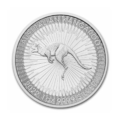Kangaroo (2022) 1 Ons Gümüş Sikke Coin (999.9) - 1