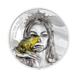 Kiss The Frog Eye of a Fairytale 2023 2 Ons 62.20 Gram Gümüş Sikke Coin (999.9) - 2