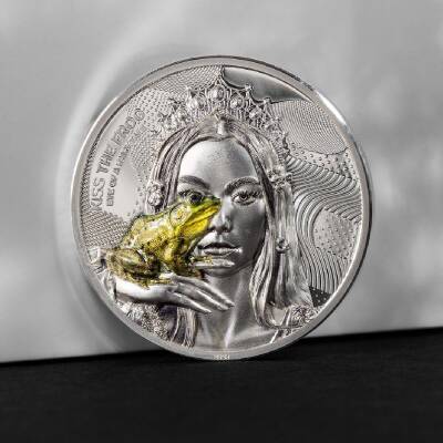Kiss The Frog Eye of a Fairytale 2023 2 Ons 62.20 Gram Gümüş Sikke Coin (999.9) - 4