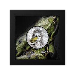 Kiss The Frog Eye of a Fairytale 2023 2 Ounce 62.20 Gram Silver Coin (999.9) - 1