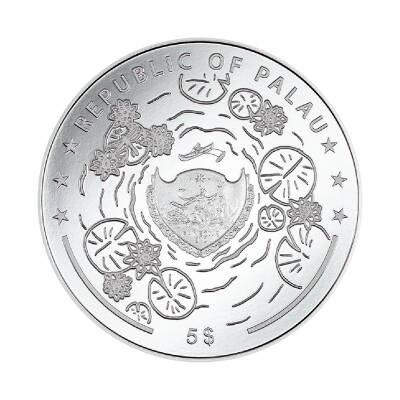 Lily Pad Dragonfly 2024 1 Ons 31.10 Gram Gümüş Sikke Coin (999.9) - 2