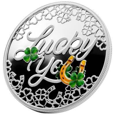Lucky You 500 CFA One Dolar Gümüş Sikke Coin (999.0) - 2