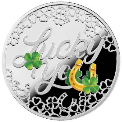 Lucky You 500 CFA One Dolar Gümüş Sikke Coin (999.0) - 1