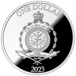 Lucky You 500 CFA One Dolar Gümüş Sikke Coin (999.0) - 3