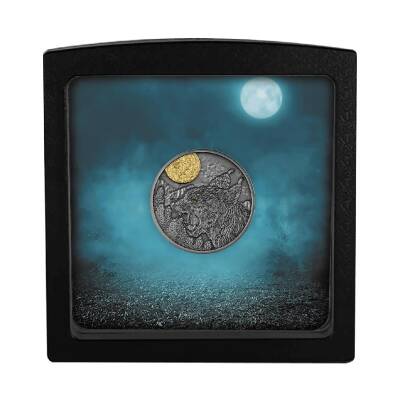  Lynx Night Hunters 2023 17.5 Gram Silver Coin (999) - 4