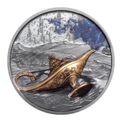 Magical Lamp 1001 Nights 1 Ons 31.10 Gram Gümüş Sikke Coin (999) - 2