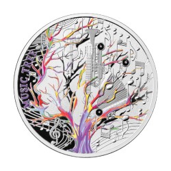 Music Tree 2023 17.5 Gram Gümüş Sikke Coin (999) - 2